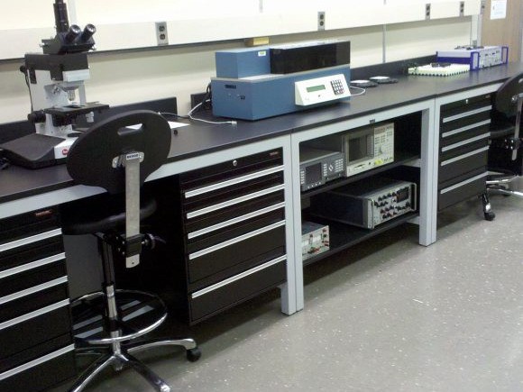 life sciences lab design featuring LOTH products