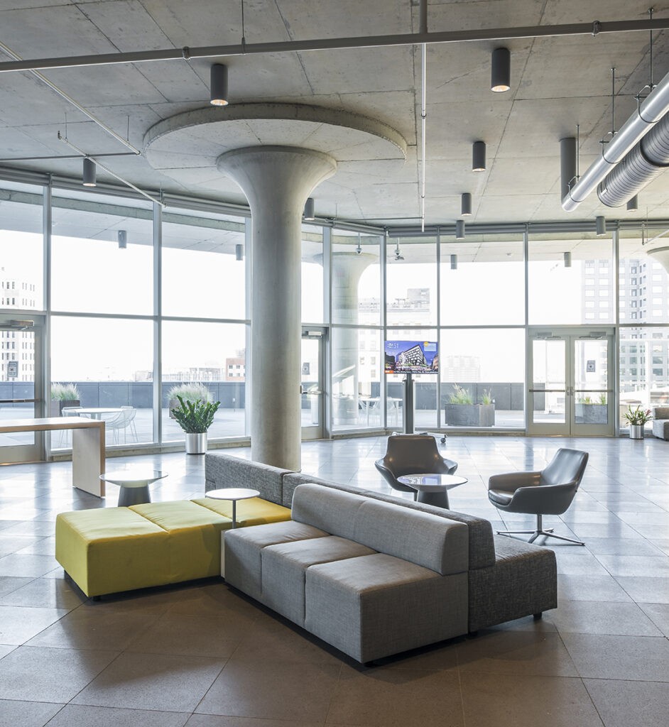 84.51° Cincinnati open space turned to a functional area to increase office community