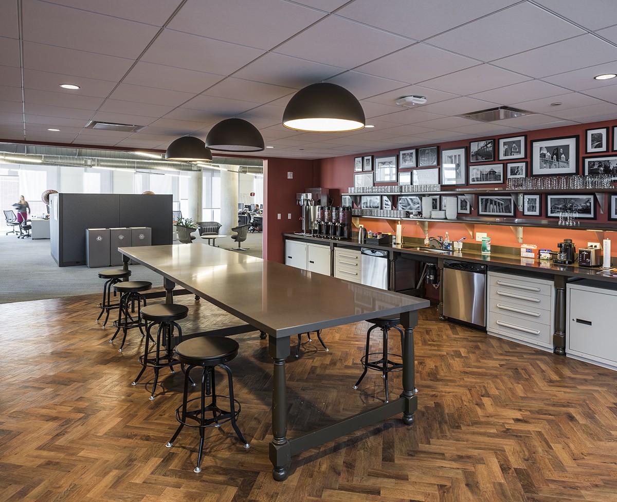 84.51° Cincinnati renovated cafe area for increased function and community