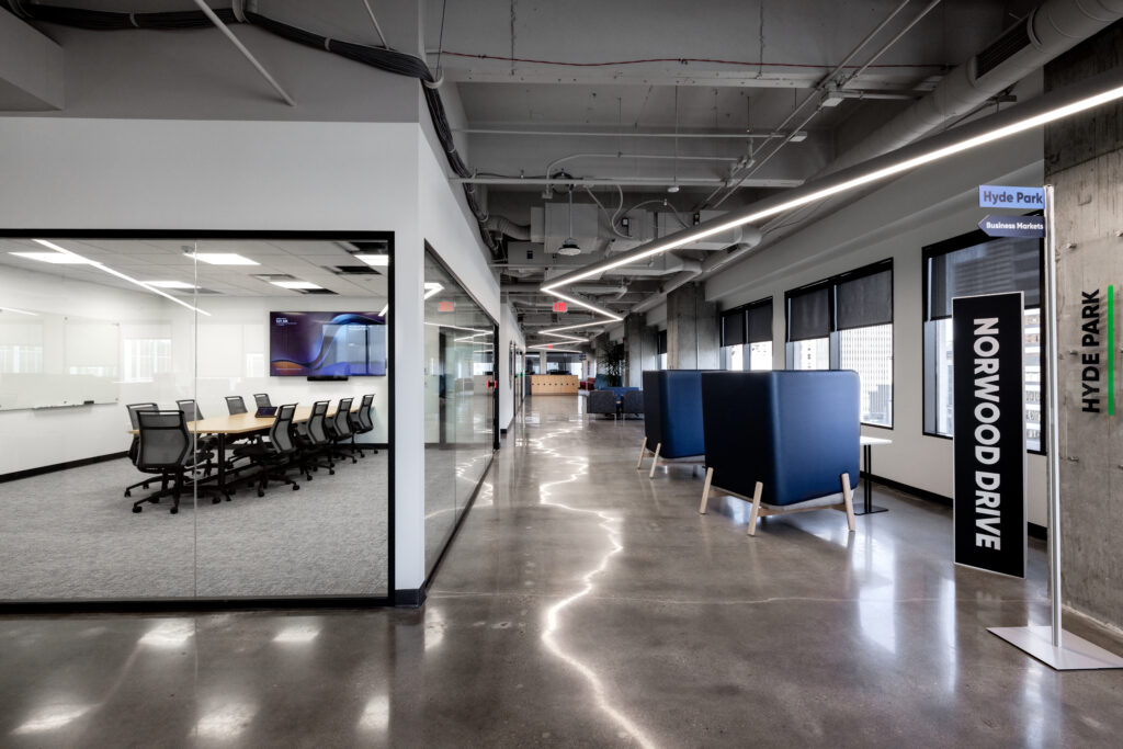 Altafiber headquarters renovation showcasing data-driven design