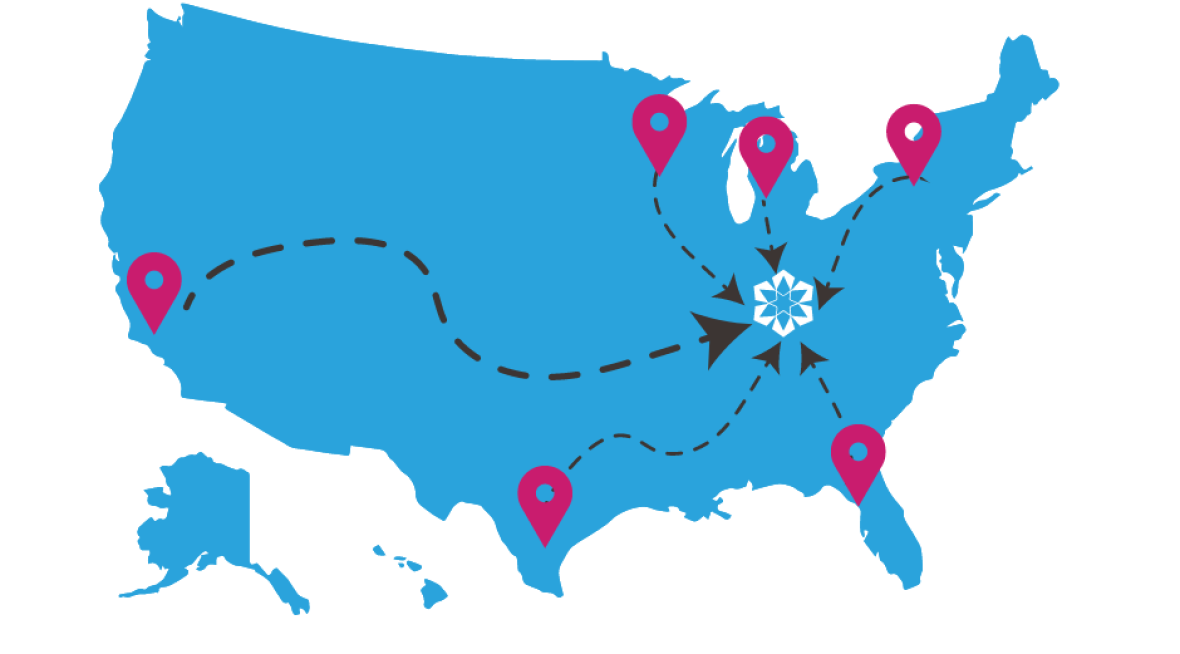 hospitality manufacturers map to LOTH